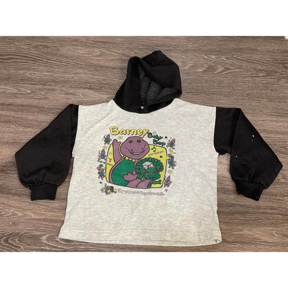 Vintage Barney Shimbaree Shimbarah Sweatshirt Y XL - Picture 1 of 4
